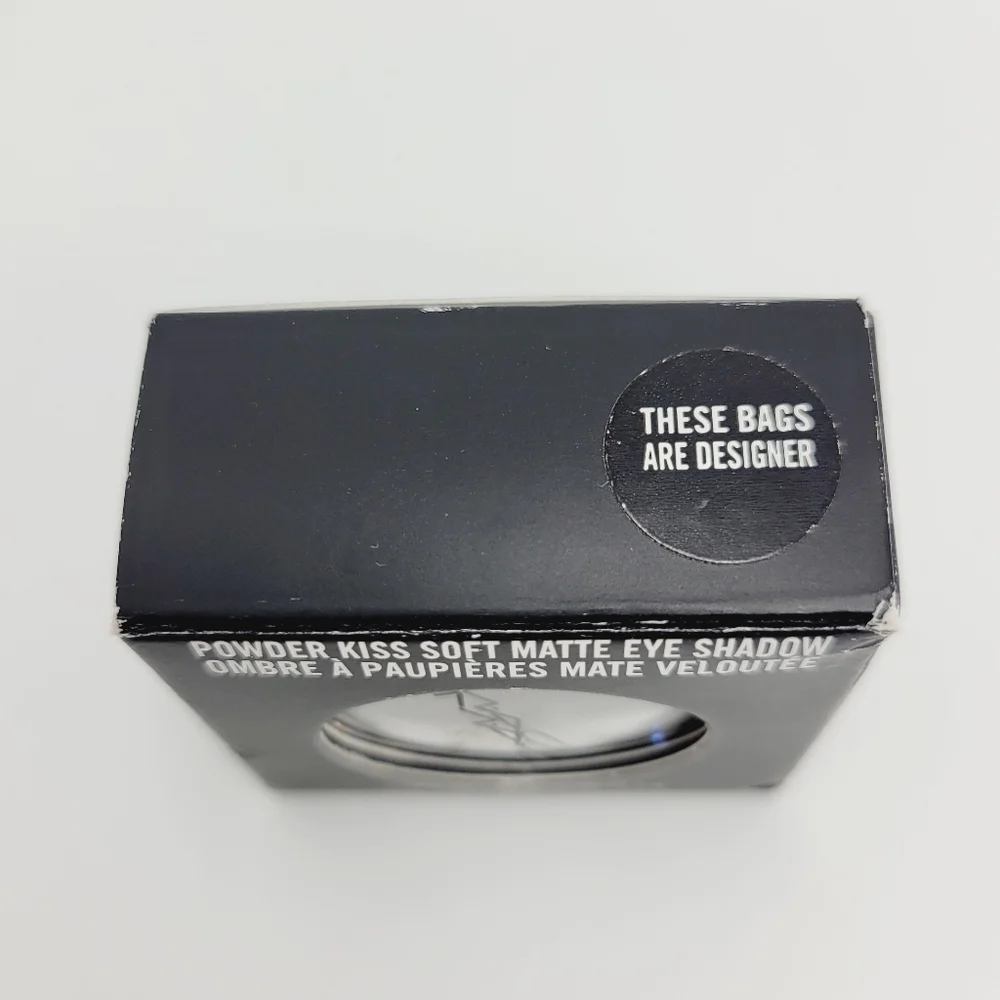 MAC Powder Kiss Soft Matte Eyeshadow These Bags Are Designer Orangey Ochre BNIB